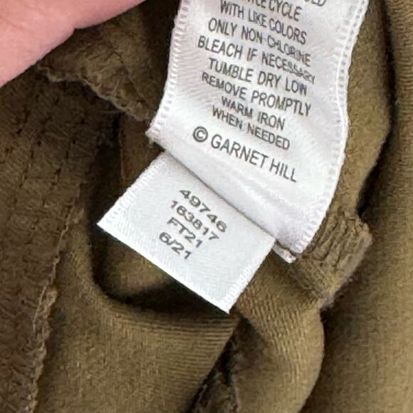 NWT Garnet Hill 100% Cotton floral camo Salt-Washed Chino Joggers - Picture 3 of 12